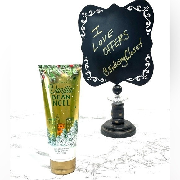 Bath and Body Works Holiday Traditions Vanilla Bean Noel Body Cream - Picture 1 of 4